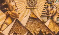 Egyptian Wall Painting